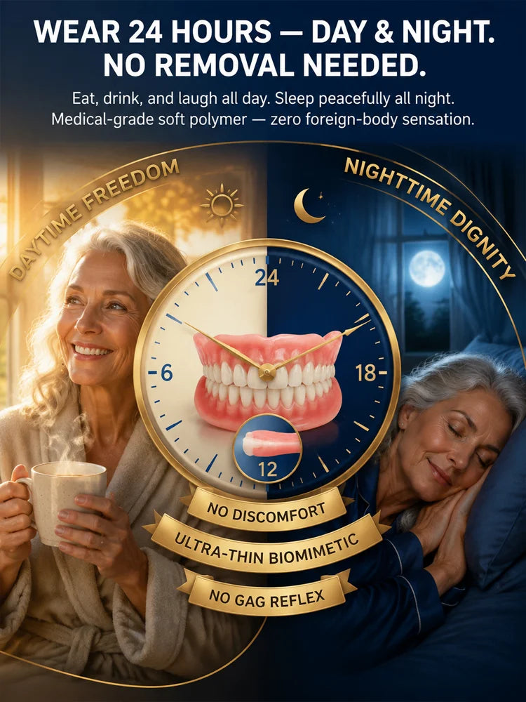 Natural-Looking Smile, Easy At-Home Fit
