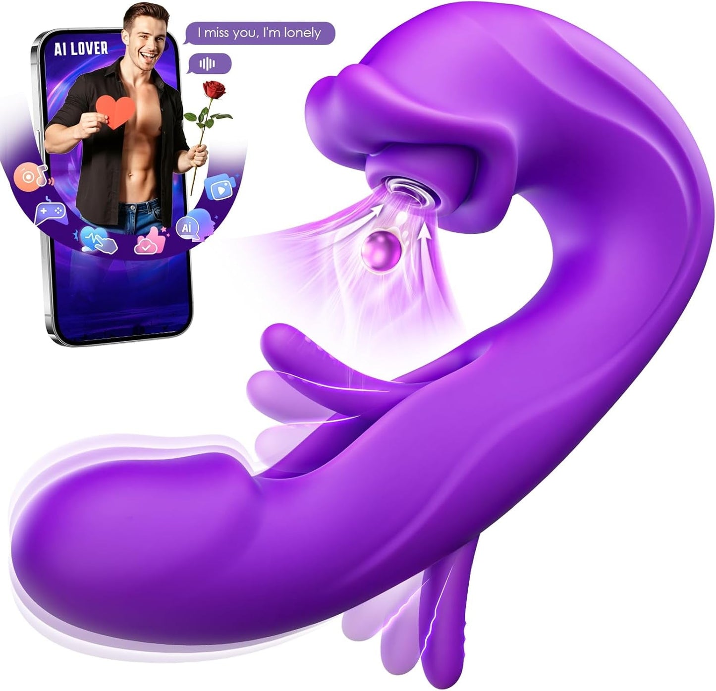 Premium Smart APP-Controlled Vibrator for Women | Remote Control & Waterproof
