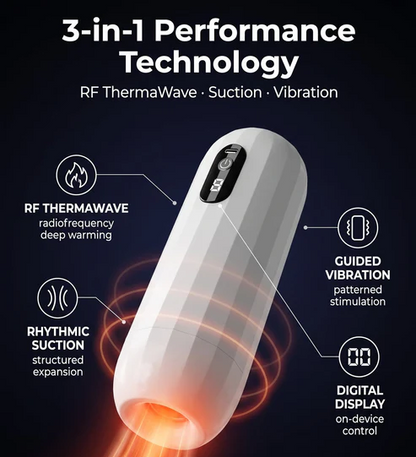 Tiworld™ delivers real RF ThermaWave Therapy to restore male performance from the tissue up.