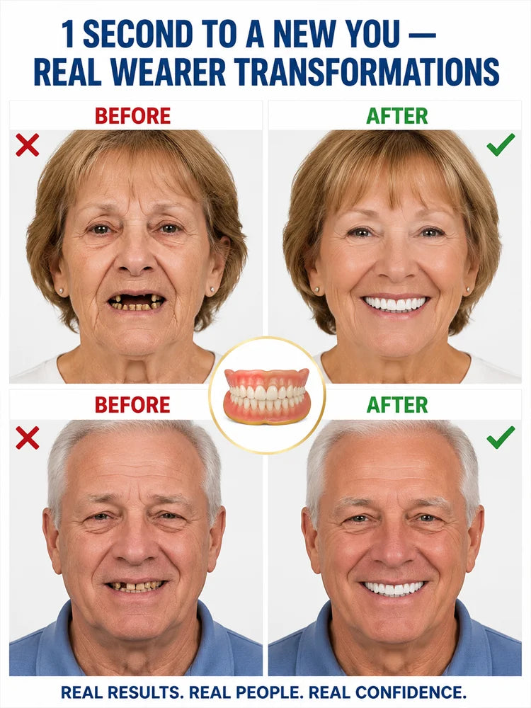 Natural-Looking Smile, Easy At-Home Fit